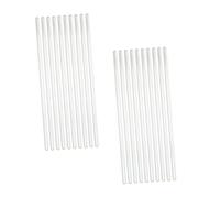 VINTORKY 20piezas Varilla Agitadora De Vidrio De Borosilicato De Cabeza Redonda Transparente Para Mezclar Laboratorio Suministros De Laboratorio