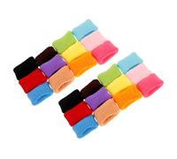 VINTORKY 24piezas Para Correr y Yoga Cintillo De Click y Anillos Cabello Gruesa y Decorativa Para Adolescentes y Adultos Seca La Frente