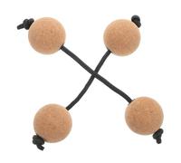 VINTORKY 2pares Shaker De Ritmo Kashaka Para Niño Niña y Adultos De Agitadores De Bolas De Percusión Instrumento Musical Educativo Para Ejercicios De Ritmo y Fiestas