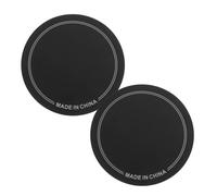 VINTORKY 2piezas Almohadilla Aislante De Para Batería Parche Adhesivo Para Bombo De Pedal Individual Accesorios De Protección Para De Tambor Reducción De Armónicos y