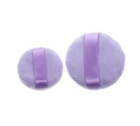 VINTORKY 2piezas Borlas Redondas Para Polvos Faciales Para Mujeres Prácticas y Suaves