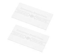 VINTORKY 2piezas De Repuesto Para Interruptor De Alarma De Resistente Al Agua Para Sistemas De Seguridad Contra Transparente y Legible