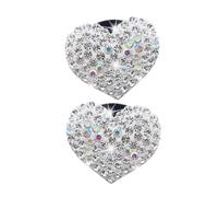 VINTORKY 2piezas Joyas de Amor para Coche Adorno Aromático Clips para Rejilla de Ventilación Decoración Interior para Mujer de Ambientador Brillante