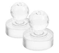 VINTORKY 2piezas Moldes De Presión Independientes Para Sombras De Ojos Estampador Cosmético De Presión Herramienta Para Sombras De Ojos Estampador Uso Para Maquillaje Delicado