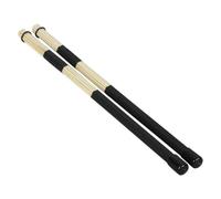 VINTORKY 2piezas Palillo De De Bambú Baquetas De Madera Para Tambores Accesorios De Percusión Cepillo De Para Jazz De Instrumentos Musicales
