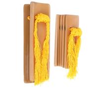 VINTORKY 2piezas Tabla de Bambú Allegro para Actuaciones Instrumento Musical Tradicional de Percusión Manual Portátiles para Festivales