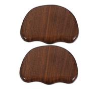 VINTORKY 2piezas Tablero De Masaje De Madera Gua Sha De Herramienta De Raspado Para Alivio Muscular y Bienestar Accesorio De Spa Para Relajación y Mejora De Circulación