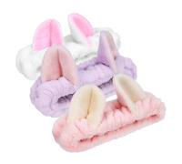 VINTORKY 3 Piezas Diadema para Lavado Facial Toalla Diademas para Maquillaje y Cuidado Piel Cuidado Piel Casa