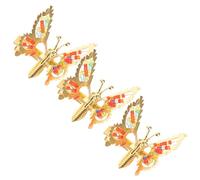 VINTORKY 3 Piezas Pinza Pelo de, Horquilla Decorativa Pelo, Aleación de Zinc, Dorada, para Mujeres, Estilo Antiguo y Elegante, para Playas y Fiestas Estilo Varios estilos