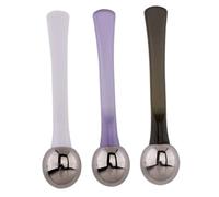 VINTORKY 3piezas Herramientas De Maquillaje Para Cuidado Facial Cuchara De Masaje Para Ojos Cuchara Para Crema Facial y Barra De Masaje Para Cosméticos