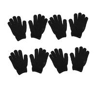 VINTORKY 4 Guantes Exfoliantes de Ducha para Limpieza Profunda de Muerta Material de y Efectivos para Masaje de Espalda para Cuidado Corporal