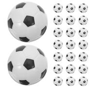 VINTORKY 40 fundas para bombillas de guirnalda de luces con diseño de balón de fútbol - Pantallas de lámpara con forma de balón de fútbol para mini luces LED de 5 mm - Fundas de repuesto para