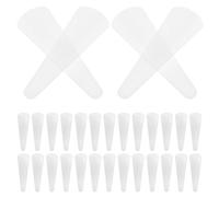 VINTORKY 40 Fundas Transparentes para Tijeras de Peluquero Funda de Plástico Resistente para Tijeras Bolsa Protectora Accesorio para Organización y Almacenamiento Profesional
