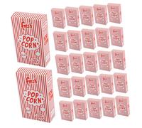 VINTORKY 50 Cajas de Cartón para Palomitas y Galletas, Recipiente Ligero y Portátil, Resistente al Desgarro, para Fiestas y Hogar