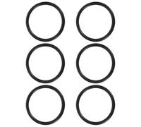 VINTORKY 6 Anillos de Goma para Cuencos Cantores Junta del Cuenco de Sonido Antideslizante Tamaño Pequeño 91x7 Mm Lavadora de Tazones Suministros para Instrumentos Rituales
