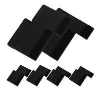 VINTORKY 6 Fundas Antideslizantes para Trombón en Pu, 3 Pares para Protección del Mástil, Cubiertas Resistentes para Suministros de Trompeta, Accesorios para Instrumentos de Latón, Uso