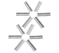 VINTORKY 600 Piezas Clips de Alambre para Jaulas Tipo M Resistentes de Acero Carbono con Ranuras para Reparación Manual de Cercas y Jaulas de Mascotas