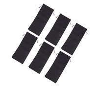 VINTORKY 6piezas Bolsa para Envasar Vino Tinto Reusable de Arpillera Cordón Color Natural para Bolsas de Obsequio o Embalaje de Botellas de Vino