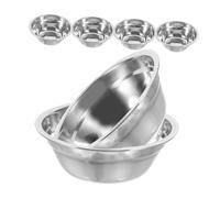 VINTORKY 6piezas Cuencos Inoxidable Mezclador Para Faciales Accesorios De Juego De Herramientas Para Bricolaje