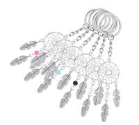 VINTORKY 6piezas Llaveros De Atrapa Colgante De Decoración Para Bolsos y Accesorios De Claves Charm De Diseño Chic