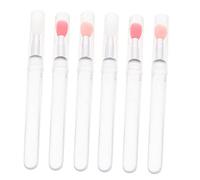 VINTORKY 6piezas Pinceles De Maquillaje De Con Tapa Aplicadores De Labios y De De De Portátiles Para Profesional y Doméstico
