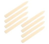 VINTORKY 8 Piezas de Herramientas Plegadoras de Hueso de Plástico Duradero para Manualidades, Kits de Encuadernación y Plegado de Papel, Bruñidor para Cuero y Fabricación de Tarjetas, Uso