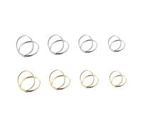 VINTORKY 8 Piezas Púas de Guitarra para Dedos y Pulgar Incluye Púas para Dedos para Pulgar Accesorios de Metal para Instrumentos Musicales para Tocar o Practicar Casa