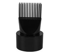 VINTORKY Accesorio concentrador para secador de pelo - Boquilla con peine, accesorios para secador de pelo, cabezal difusor de plástico de repuesto para desenredar cabello fino y rizado en salones de