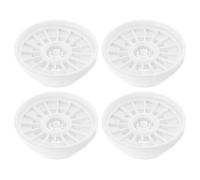 VINTORKY Accesorios para Máquinas de Coser Domésticas 4 Tapas para Pasadores de Carrete de Plástico Repuesto para Evitar Enredos y Sujetar Hilo