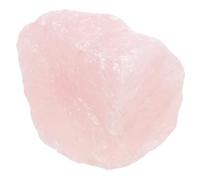 VINTORKY Adorno de Cuarzo en Estado Natural Rosa Formas Naturales para Decoración de Escritorio y Plantas, Piedras de Cristal en Textura Decorativa y Estilo Lujoso