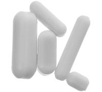 VINTORKY Agitador Magnético de Laboratorio Cilíndrico 5 Piezas, Barras Agitadoras Magnéticas de Acero Inoxidable -c5, Varillas Mezcladoras para Experimentos Científicos y Médicos