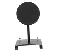 VINTORKY Alfombrilla Para Pedales De Caja De Ritmos Resistente a Golpes y Desgaste, Entrenador Metálico De Batería Compacto Negro Para Práctica Silenciosa y Protección Del Pedal De Bombo