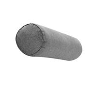 VINTORKY Almohada Ergonómica para Reposapiés 15x40 Cm Color Gris Ahumado, Cojín de Masaje Multifunción de Algodón y Lino Transpirable para Spa y Relajación en Hogar y Oficina