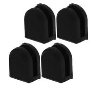 VINTORKY Almohadillas amortiguadoras de silicona 4pcs para tocadiscos y giradiscos con instalación sencilla, protección contra vibraciones para uso en hogar y estudio