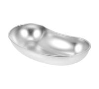 VINTORKY Bandeja Médica Bandeja Curva Profunda de Acero Inoxidable 304 Pequeña Forma de Riñón para Almacenamiento de Instrumentos Clínicos para Procedimientos Clínicos
