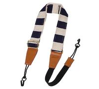 VINTORKY Bandolera Para Ukelele Correa Ajustable De Algodón y Cuero Resistente y