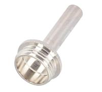 VINTORKY Biela Práctica para Trompeta de Acero Inoxidable, Vástago de Pistón Reemplazo Fácil de Instalar Color Plata para Mejorar la Precisión del Instrumento Musical