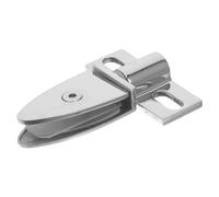 VINTORKY Bisagra Pivotante para Puerta de Ducha de Acero Inoxidable Bisagra Reforzada Doble Dirección con Pinza para Vidrio de Resistente la Corrosión para Renovación y Soporte de Puertas