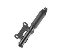 VINTORKY Bomba de Aire Manual para Bicicleta Mini, Inflador Portátil de Aleación de Aluminio, Bomba de Mano Negra para Neumáticos de Carretera y Montaña, Herramienta Ligera para Inflar