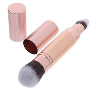 VINTORKY Brocha de Maquillaje de Doble Punta Retráctil Corrector y Base Herramienta Rubor y Maquillaje Polvo