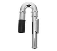 VINTORKY Cabezal de flauta útil de plata con tubo recto y curvo, accesorios para flautistas profesionales, manual práctico incluido para instalación sencilla en actuaciones