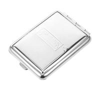 VINTORKY Caja de Cerillas de Metal Sellada y Resistente Humedad, Diseño Vintage para Uso en Supervivencia y Actividades al Aire Libre