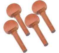 VINTORKY Clavijas de Afinación para Violín 3/4 y 4/4, Accesorio de Madera de Azufaifo Natural, Repuesto Resistente y Ligero para Instrumentos Musicales, Parte Esencial para Violinistas