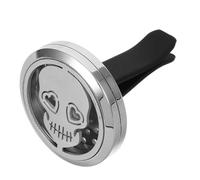 VINTORKY Clip de Difusor de Ventilación de Coche de Larga Duración con Forma de Calavera Abrazadera para Salida de Aire de Coche Decoración Estética Automotriz