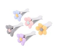 VINTORKY Clips de Ventilación para Coche Forma de Flor, 5 Piezas, Material Abs, Fácil de Colocar, Ambientadores de Coche para Espacio Personal y Laboral