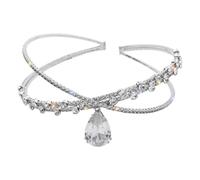 VINTORKY Collar de Cadena de Clavícula para Mujer en Aleación Clara, Diseño Elegante y Moderno Adecuado Día Madre o San Valentín