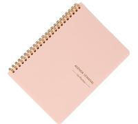 VINTORKY Cuaderno A5 en Espiral Rosa de Pp, Libreta de Notas Español