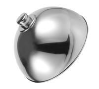 VINTORKY Cubierta De Alimentos De Acero Inoxidable Bandejas Mostrada Metal Cúpula Redonda Pulgada Cubiertas De Placa De Domo Sartén para Asar Tapas De Comida Vapor Cubierta Vegetal Alumno