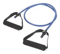 VINTORKY Cuerda de Entrenamiento Muscular Banda Elástica Portátil Expansor de Pecho de Látex Azul 20lb Asa Antideslizante y Mosquetón, para Pilates y Musculación, Atletas y Mayores
