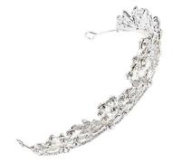 VINTORKY De Boda Coronas Princesa Accesorios De Boda De Cumpleaños Para Mujeres Mamá Ser Accesorios Para El Cabello De Novia Tiara Tocado De Reina De Despedida De